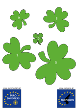 Zielscheibe St. Patrick's Day